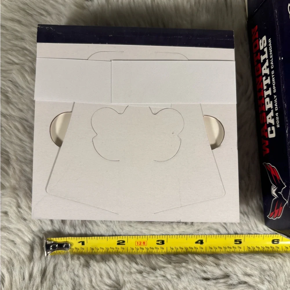 NIB NHL Hockey Washington DC Capitals 2024 Daily Sports Calendar Stand